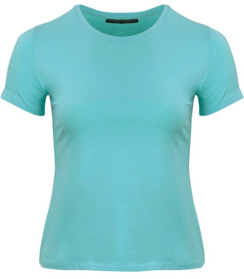 Bluzka koszulka t-shirt top bawełniana (Zielony) 2XL/3XL Bluzka koszulka t-shirt top bawełniana (Zielony) 2XL/3XL
