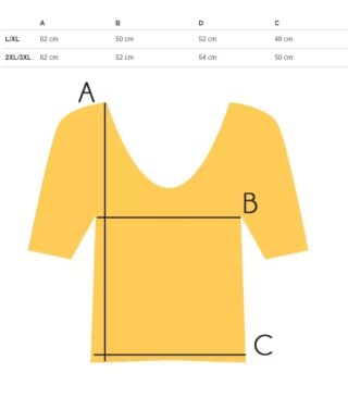 Bluzka koszulka t-shirt top bawełniana (Zielony) 2XL/3XL