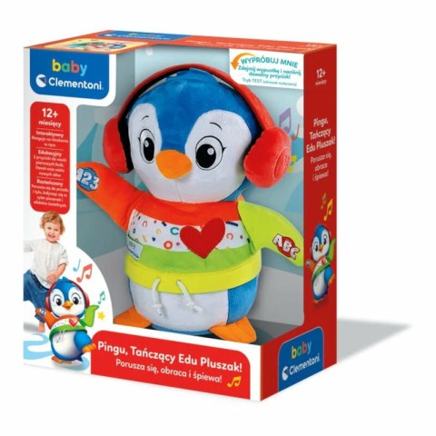 Clementoni Tańczący pingwin Pingu edu pluszak 50717