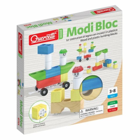 Drewniane klocki Modi Block 18el. QUARCETTI