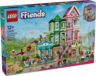 LEGO 42670 FRIENDS Mieszkania i sklepy w mieście Heartlake p1