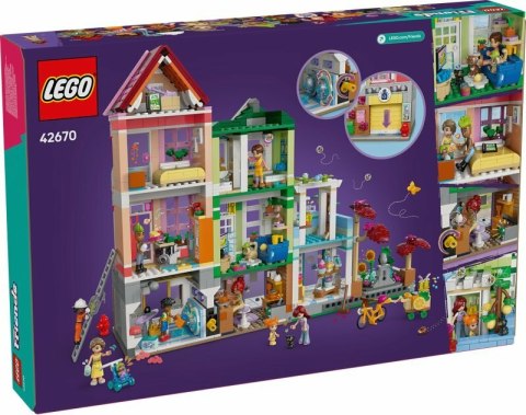 LEGO 42670 FRIENDS Mieszkania i sklepy w mieście Heartlake p1