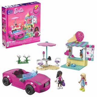 MEGA Barbie Kabriolet i stoisko z lodami HPN78 p6 MATTEL