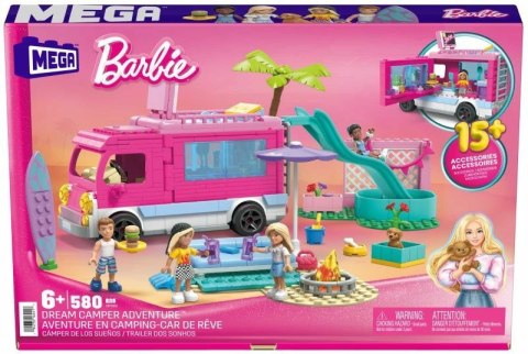 MEGA Barbie Przygodowy Wymarzony Kamper HPN80 p5 MATTEL