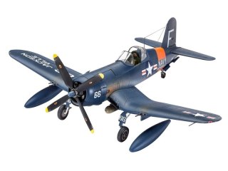 Model do sklejania 1:72 63955 F4U-4 Corsair Revell +3 farbki, pędzelek, klej