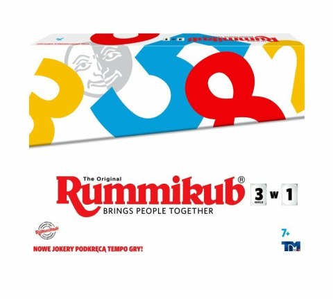 Rummikub 3w1 gra LEMADA 8613