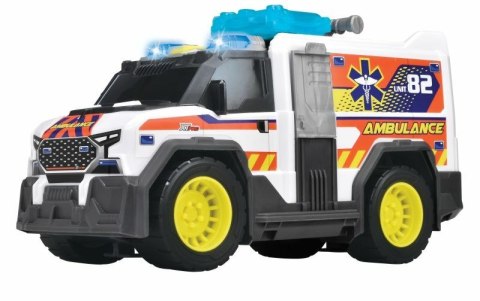 Ambulans biały 30cm ze światłem i dźwiękiem Simba