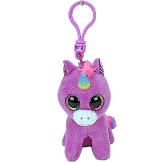 Brelok pluszak TY BEANIE BOOS Rosette fioletowy jednorożec 8,5cm Clip 35238