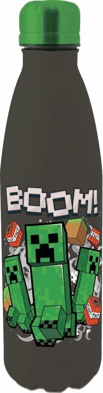 Butelka na wodę stal nierdzewna 500ml Minecraft MC00017 Kids Euroswan