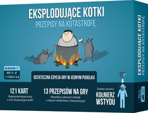 Eksplodujące Kotki: Przepisy na Kotastrofę gra REBEL