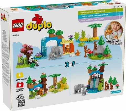 LEGO 10446 DUPLO TOWN Rodziny dzikich zwierząt 3 w 1 2p