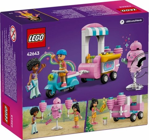 LEGO 42643 FRIENDS Stoisko z watą cukrową i skuter p4