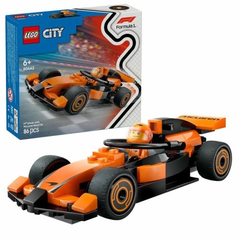 LEGO 60442 CITY F1 Kierowca i bolid McLaren p4