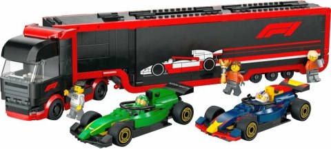 LEGO 60445 CITY F1 Ciężarówka z bolidami RB20 i AMR24 F1 p3