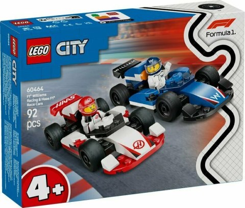 LEGO 60464 CITY F1 Bolidy Williams Racing i Haas F1 p4