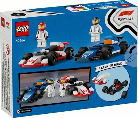 LEGO 60464 CITY F1 Bolidy Williams Racing i Haas F1 p4