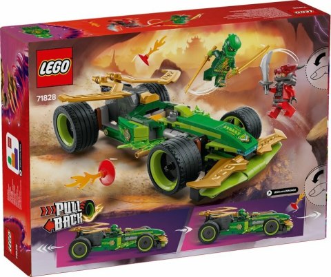 LEGO 71828 NINJAGO Samochód wyścigowy Lloyda z napędem typu pull-back p6