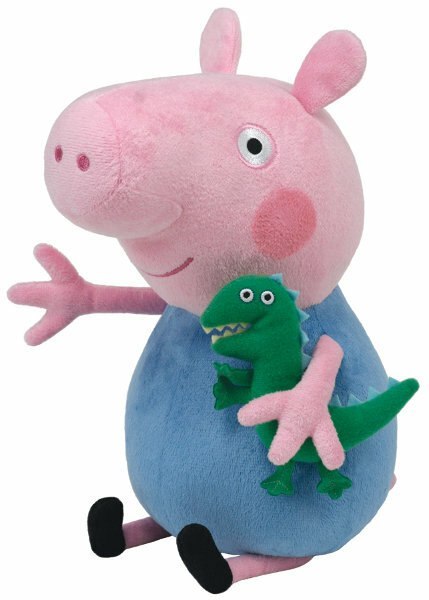 Maskotka TY Beanie Babies PEPPA PIG - George 28cm 96231