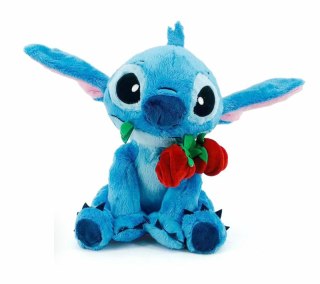 Maskotka pluszowa Stitch z różą 25cm Disney Simba