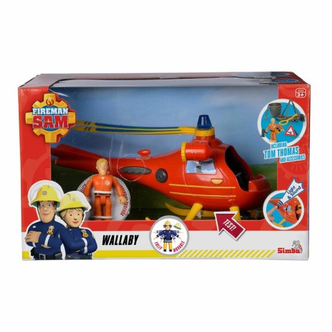 Strażak Sam Helikopter Wallaby z figurką