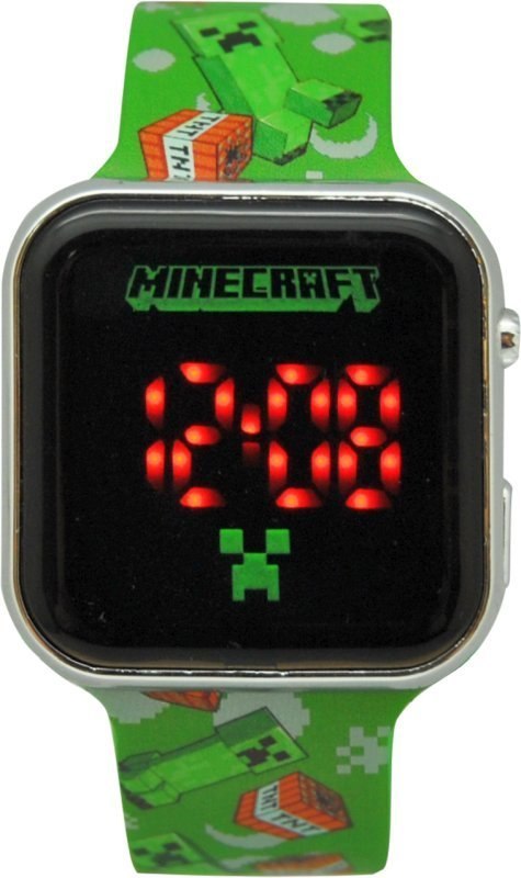 Zegarek cyfrowy LED Minecraft MIN4129 Kids Euroswan