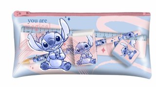 Zestaw piśmienniczy w saszetce 5el. Stitch ST00010 Kids Euroswan