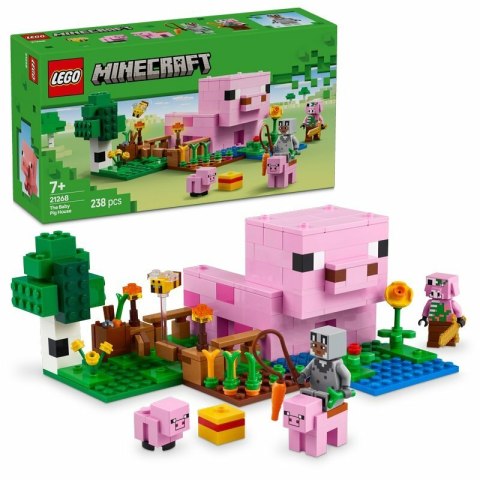 LEGO 21268 MINECRAFT Dom prosiaczka 4p