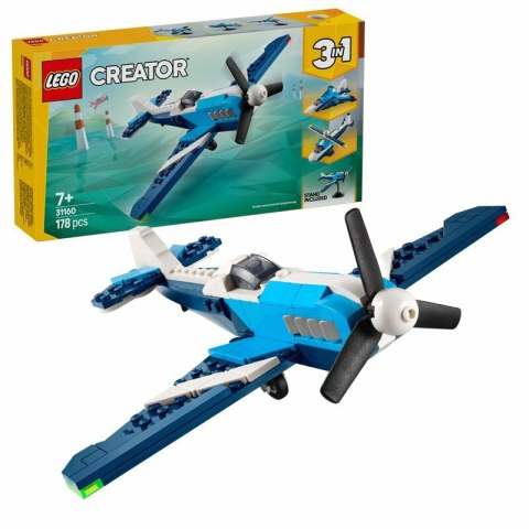 LEGO 31160 CREATOR Statek powietrzny: samolot wyścigowy p4