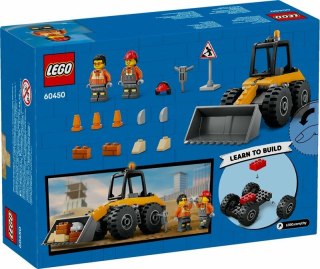 LEGO 60450 CITY Żółta ładowarka kołowa p4