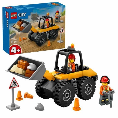 LEGO 60450 CITY Żółta ładowarka kołowa p4