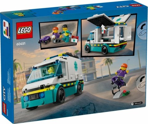 LEGO 60451 CITY Karetka pogotowia p6