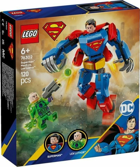 LEGO 76302 SUPER HEROES Mech Supermana kontra Lex Luthor p4