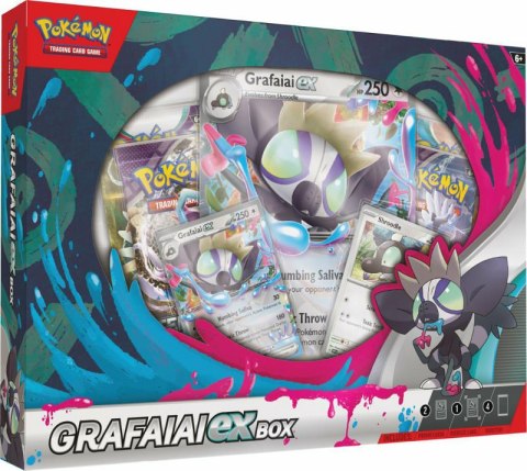 Pokemon TCG: Grafaiai ex Box, zestaw