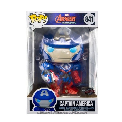 PROMO FUNKO POP FIGURKA Marvel Avengers Mech Strike Captain America 55826