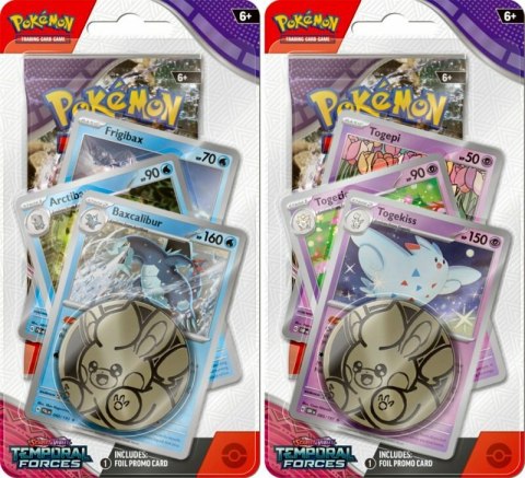 Pokemon TCG: Scarlet & Violet - Temporal Forces - Premium Checklane Blister p12 mix cena za 1 szt