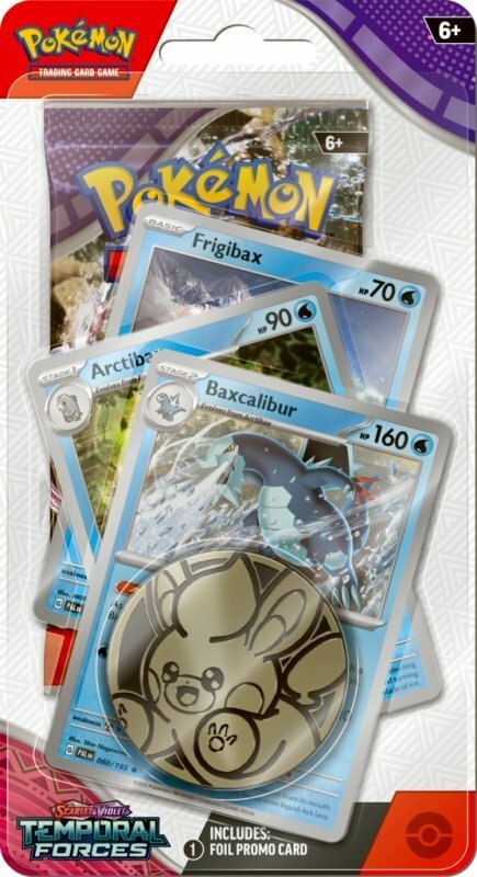 Pokemon TCG: Scarlet & Violet - Temporal Forces - Premium Checklane Blister p12 mix cena za 1 szt