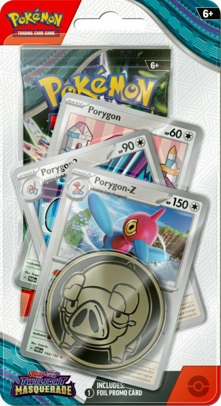 Pokemon TCG: Scarlet & Violet - Twilight Masquerade - Premium Checklane Blister p12 mix cena za 1 szt