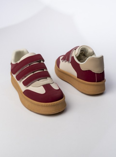 Damskie Sneakersy - Bordowe AURORA WINE - 38 Damskie Sneakersy - Bordowe AURORA WINE - 38