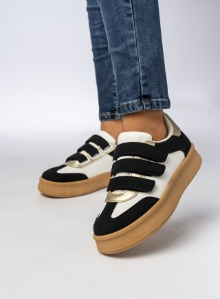 Damskie Sneakersy - Czarne AURORA BLACK - 37