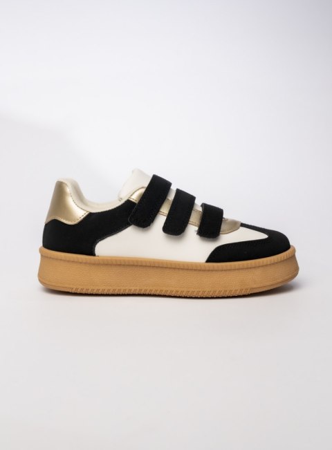 Damskie Sneakersy - Czarne AURORA BLACK - 37 Damskie Sneakersy - Czarne AURORA BLACK - 37