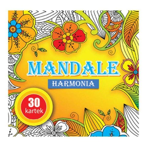 Kolorowanka Mandale Harmonia 30 kartek superzabawy