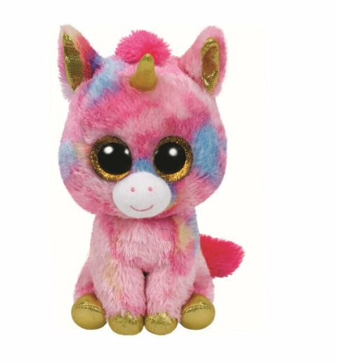 Maskotka TY Beanie Boos FANTASIA kolorowy jednorożec 15cm 36158