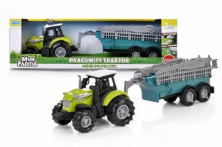 Traktor z przyczepą mini farma 132902 Artyk