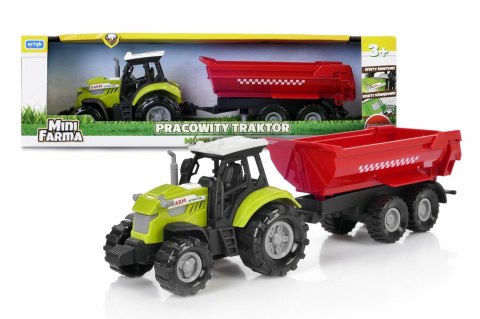 Traktor z przyczepą mini farma 132919 Artyk