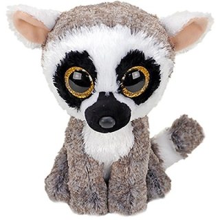 Maskotka TY Beanie Boos LINUS lemur 25cm 36472