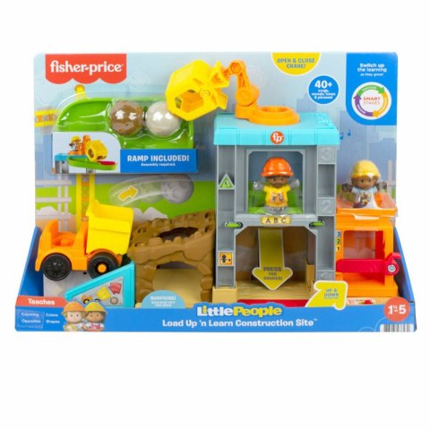 Fisher-Price Little People Plac budowy Zestaw z dźwiękiem HCJ64 p2 MATTEL