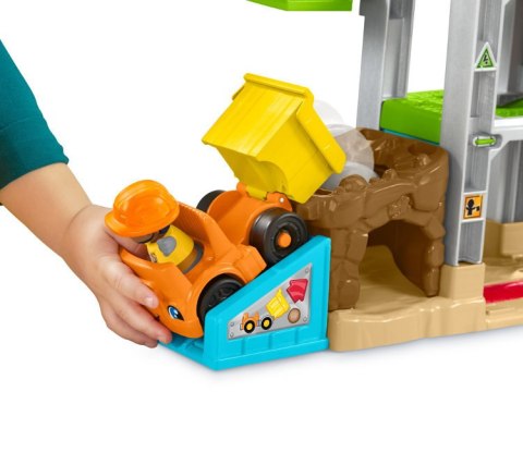 Fisher-Price Little People Plac budowy Zestaw z dźwiękiem HCJ64 p2 MATTEL