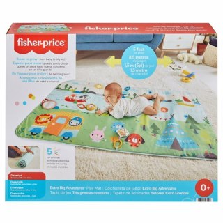 Fisher-Price Wielkie Przygody duża mata do zabawy 1,5m GXR53 MATTEL