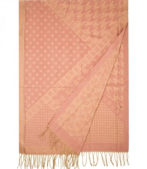 Ciepły szal szalik mix wzorów elegancki 180 x 65 cm (Różowy) Ciepły szal szalik mix wzorów elegancki 180 x 65 cm (Różowy)