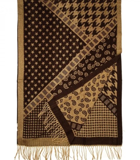 Ciepły szal szalik mix wzorów elegancki 180 x 65 cm (Wielokolorowy) Ciepły szal szalik mix wzorów elegancki 180 x 65 cm (Wielokolorowy)